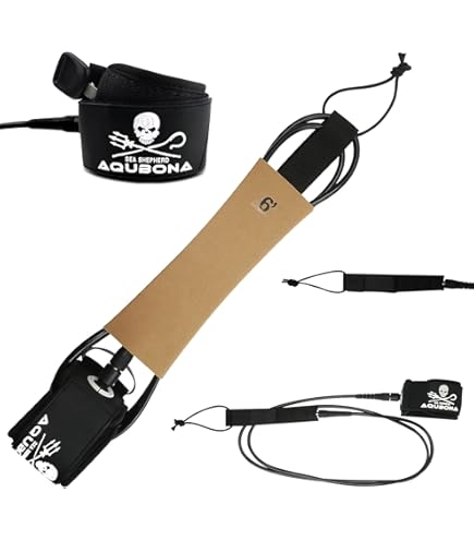 Amazon | AQUBONA リーシュコード 6/7/8ft 7mm,プレミアム